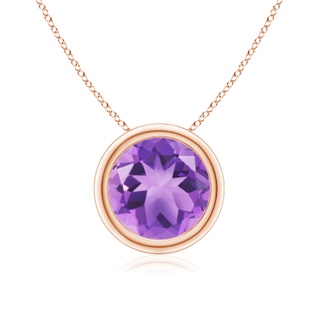 Round A Amethyst