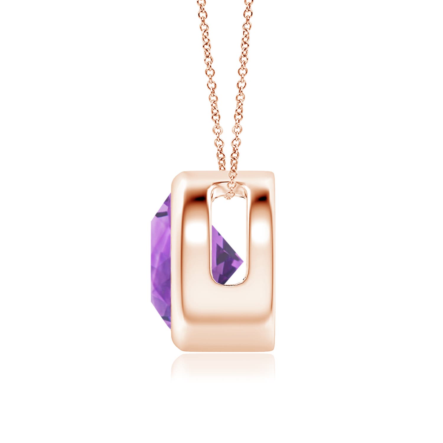 AA - Amethyst / 1.7 CT / 14 KT Rose Gold