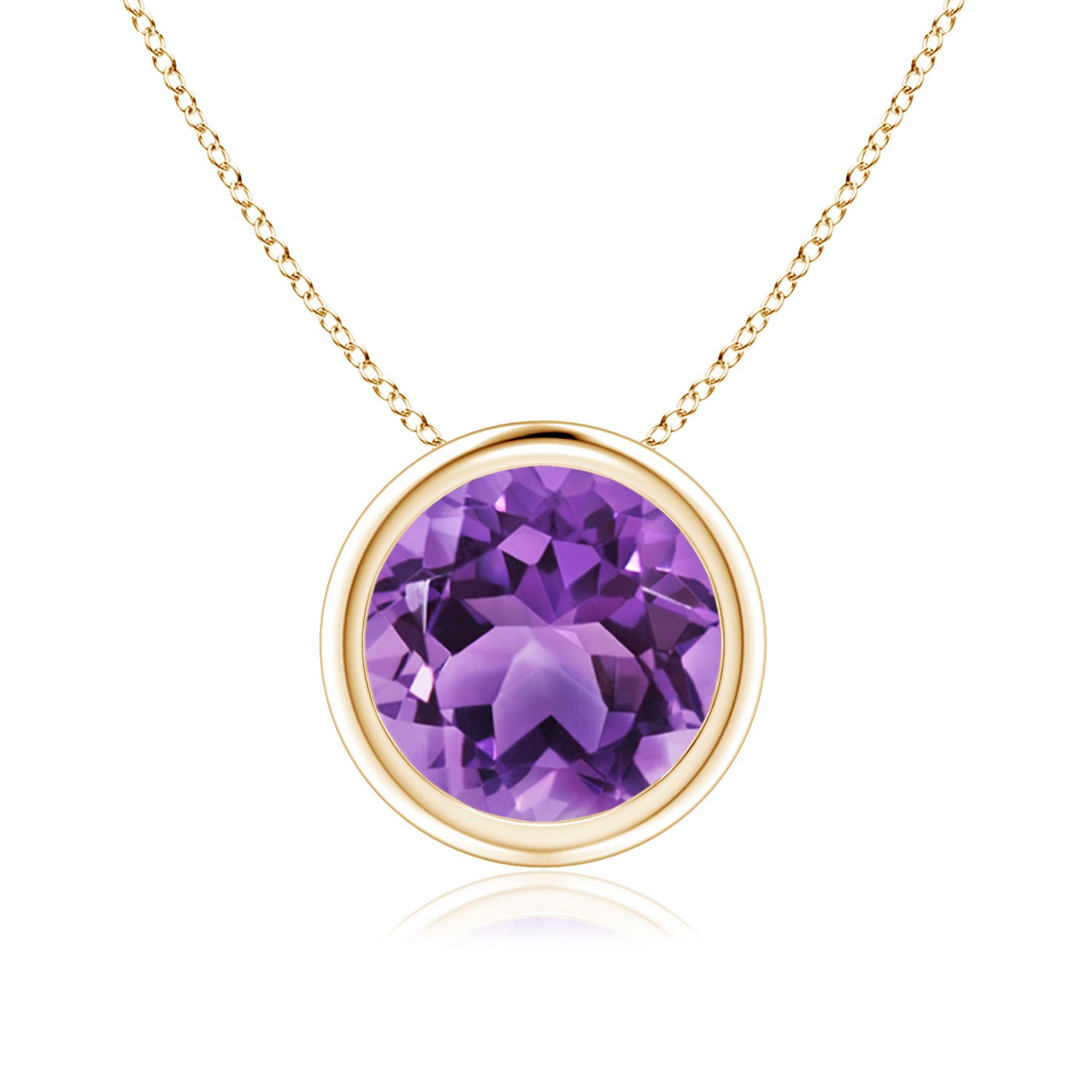 AA - Amethyst / 1.7 CT / 14 KT Yellow Gold