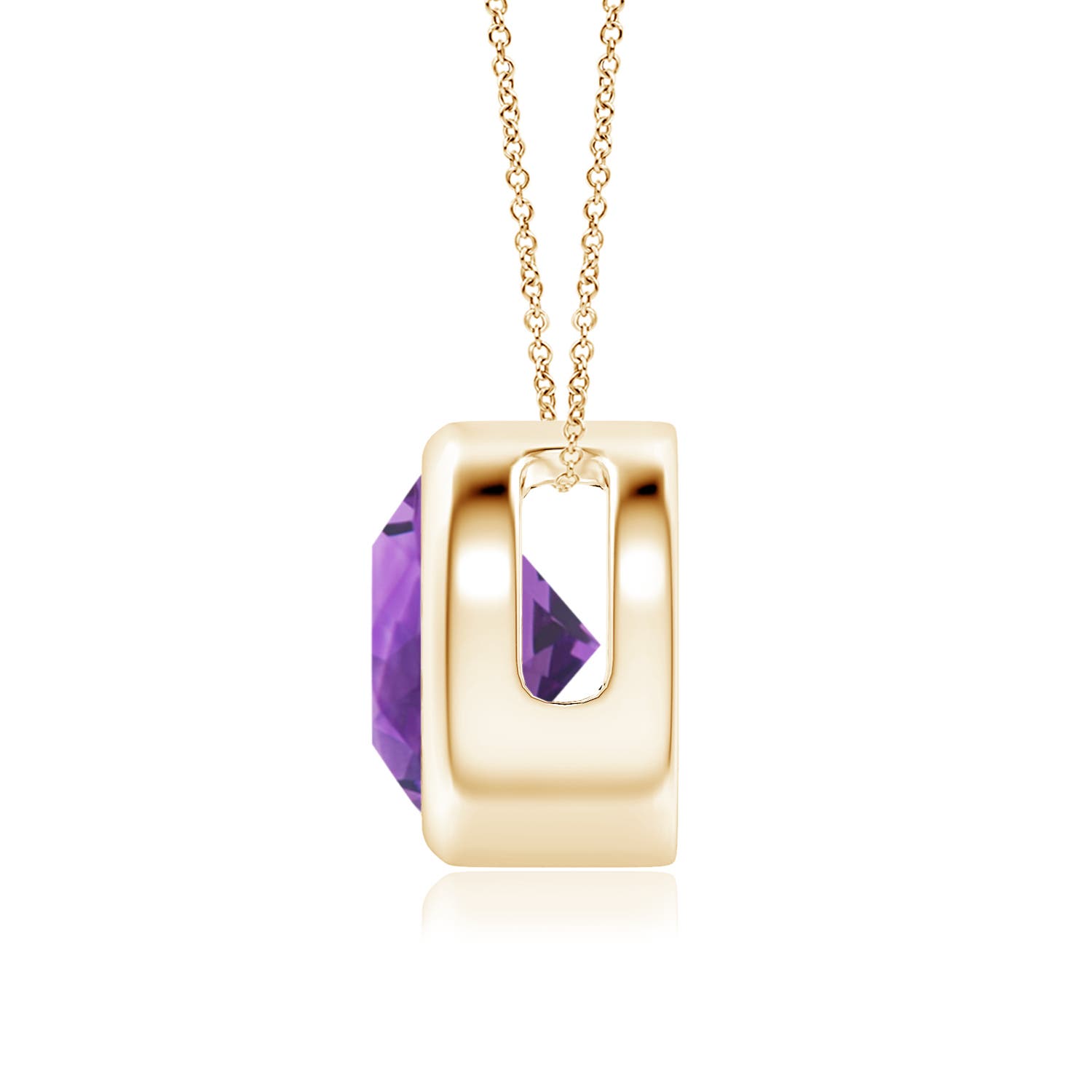 AAA - Amethyst / 1.7 CT / 14 KT Yellow Gold