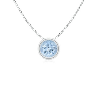 Round AA Aquamarine