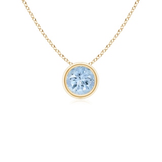 Round AA Aquamarine