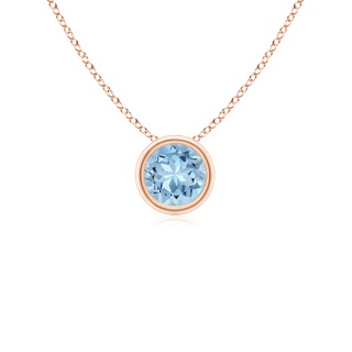 Round AAA Aquamarine