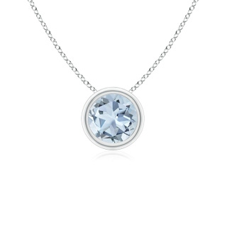 Round A Aquamarine
