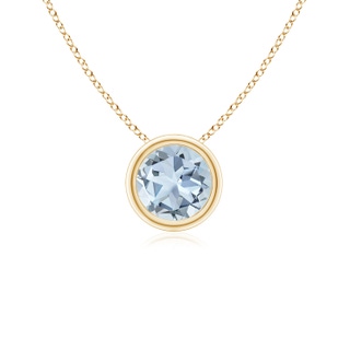 Round A Aquamarine