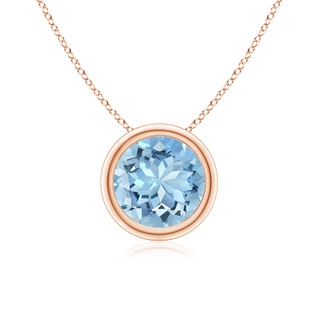 Round AAAA Aquamarine
