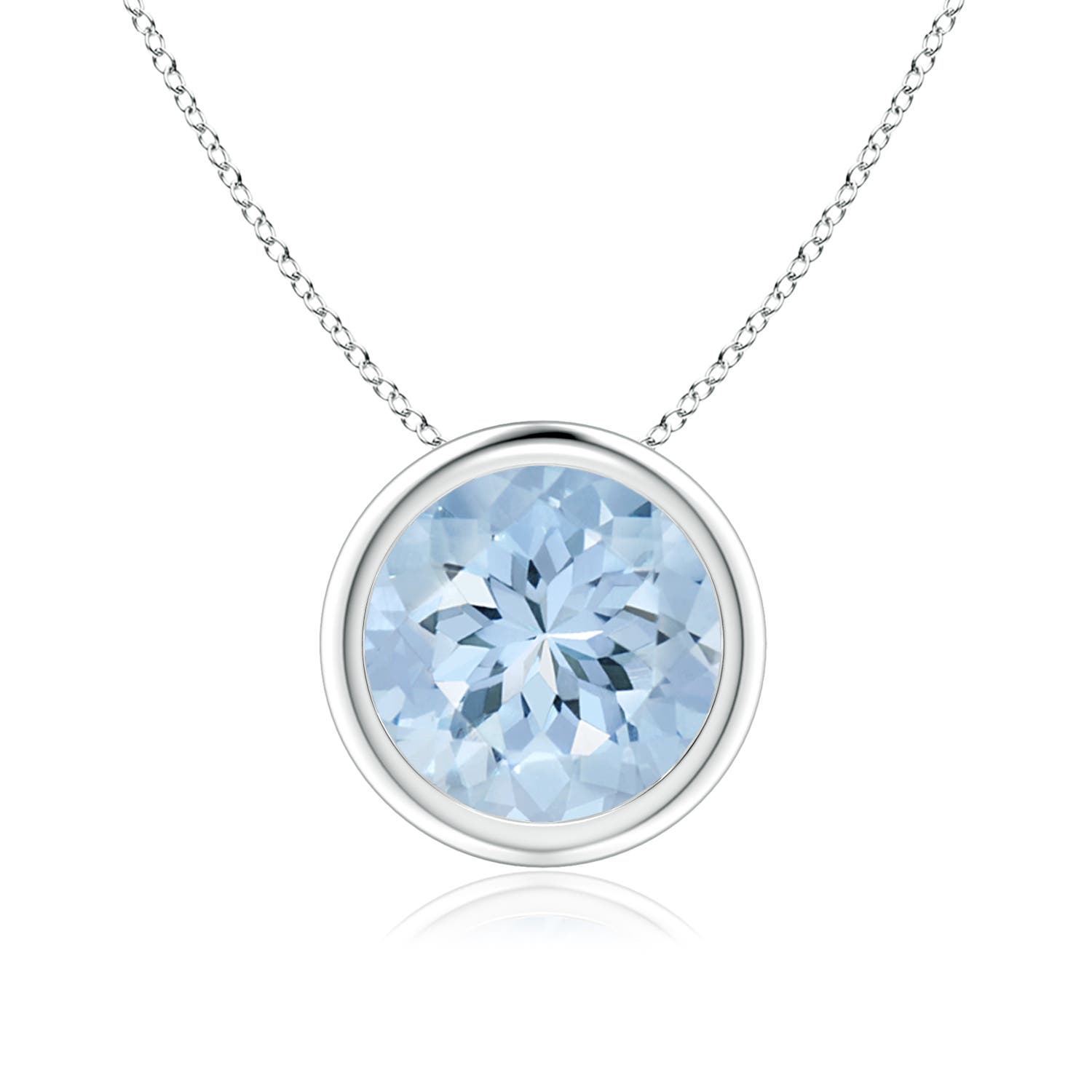 AA - Aquamarine / 1.6 CT / 14 KT White Gold