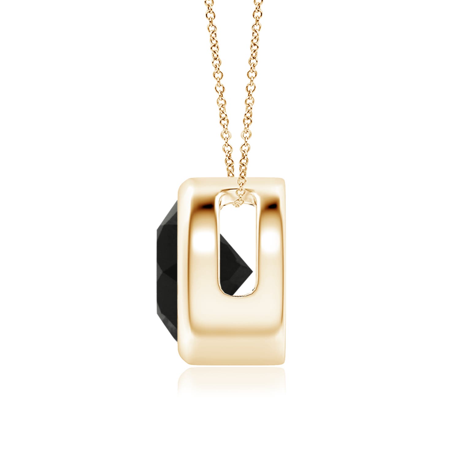 AAA - Black Onyx / 2.25 CT / 14 KT Yellow Gold