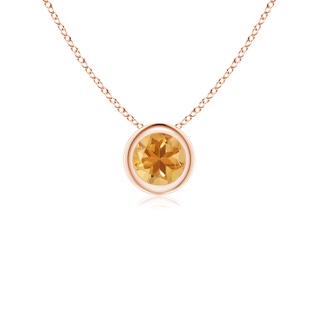Round A Citrine