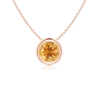 Round A Citrine