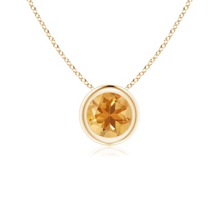 Round A Citrine