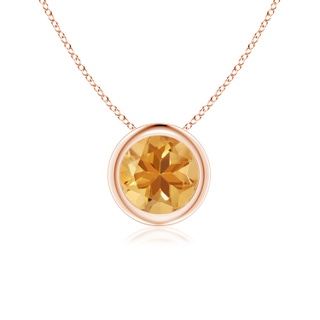 Round A Citrine
