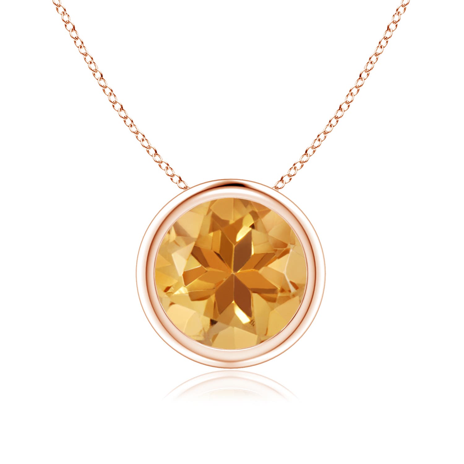 A - Citrine / 1.7 CT / 14 KT Rose Gold