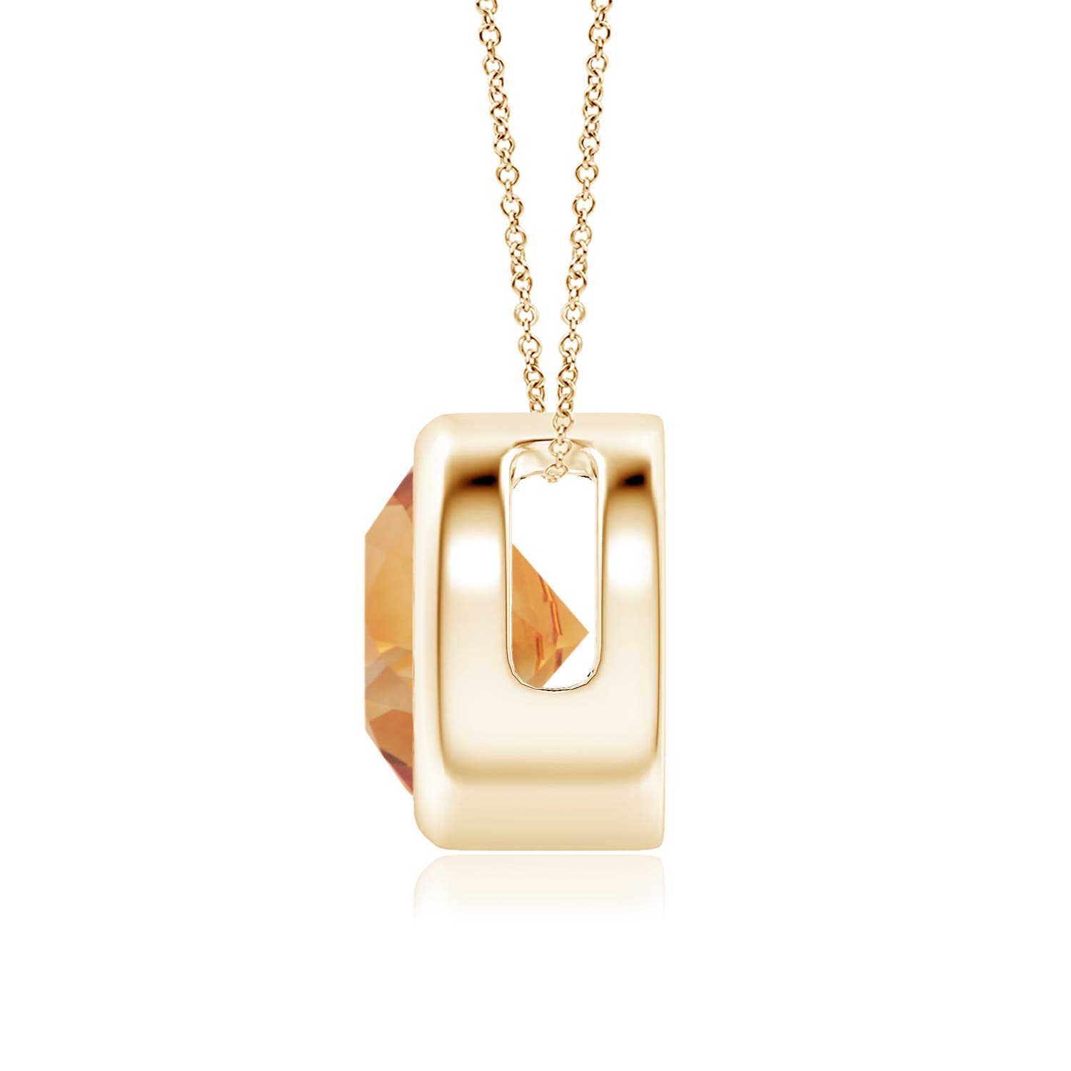 AA - Citrine / 1.7 CT / 14 KT Yellow Gold