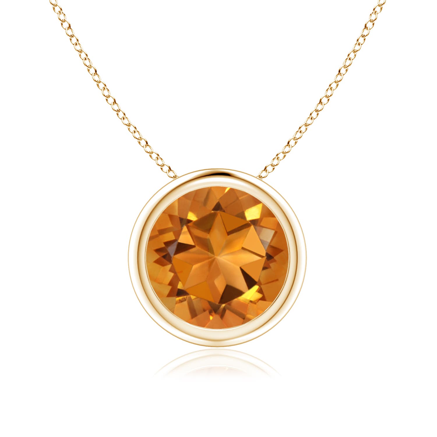 AAA - Citrine / 1.7 CT / 14 KT Yellow Gold