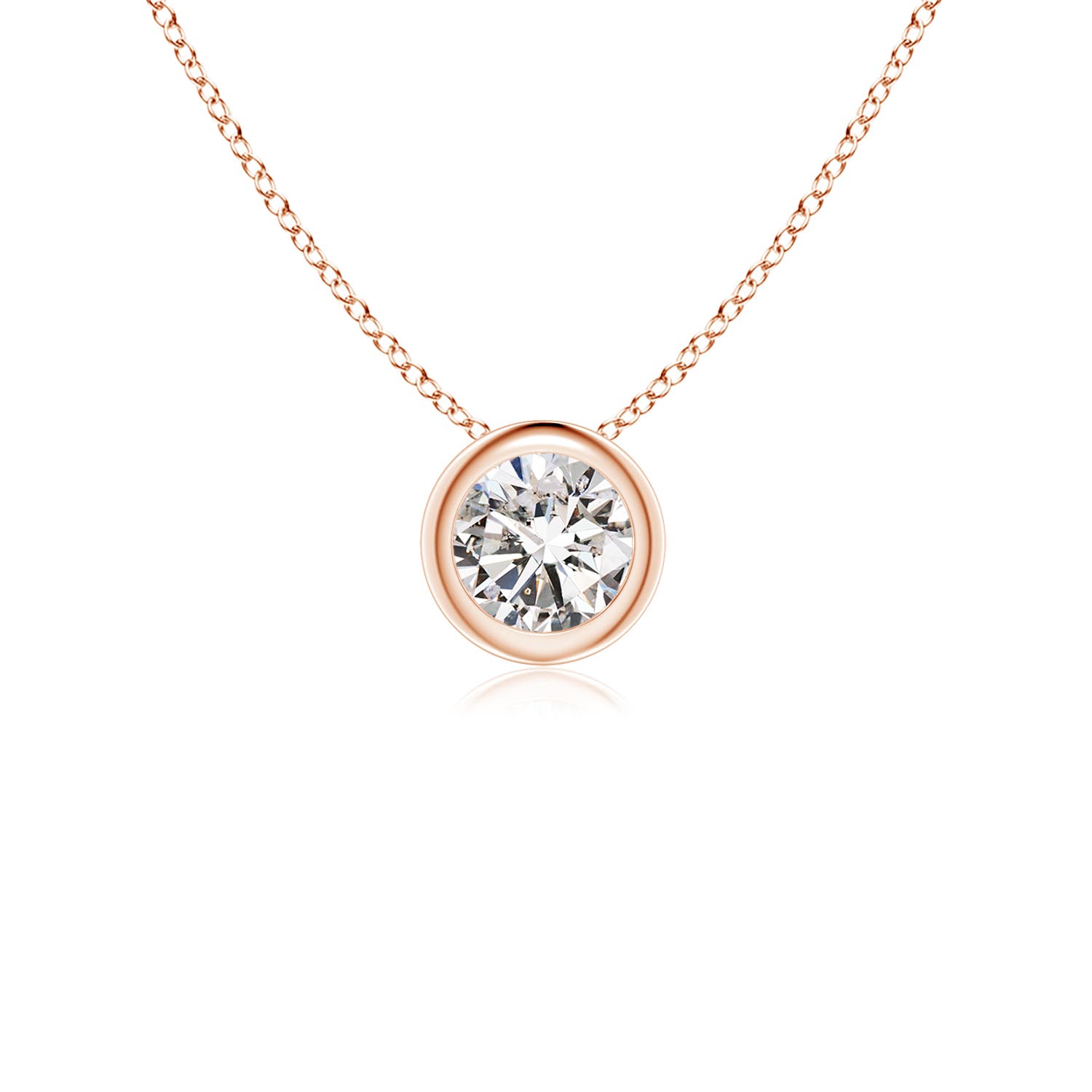 I-J, I1-I2 / 0.25 CT / 14 KT Rose Gold