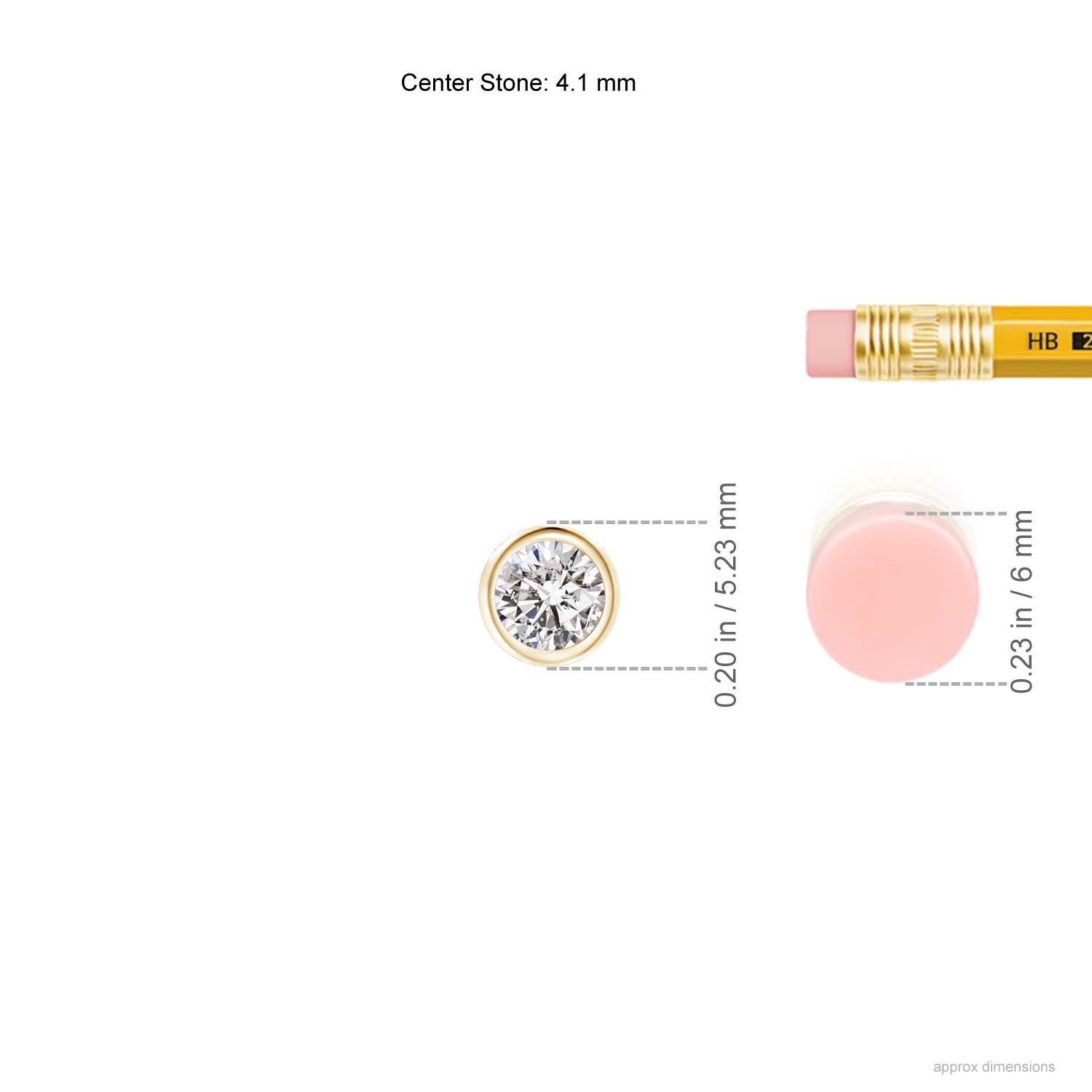 I-J, I1-I2 / 0.25 CT / 14 KT Yellow Gold