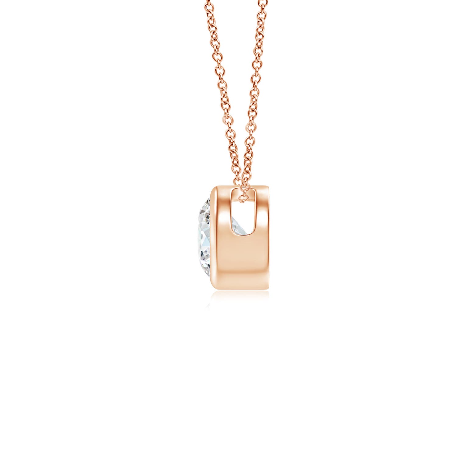 G, VS2 / 0.5 CT / 14 KT Rose Gold