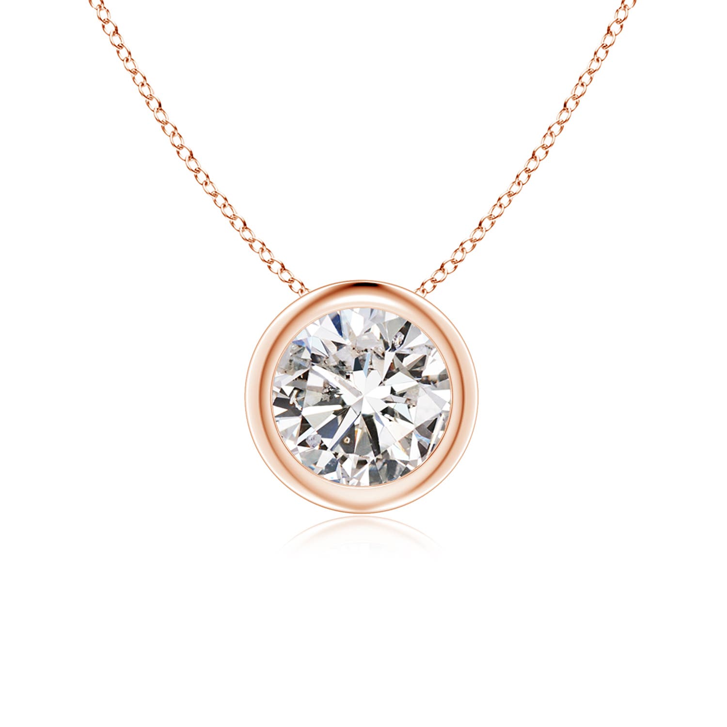 I-J, I1-I2 / 0.75 CT / 14 KT Rose Gold