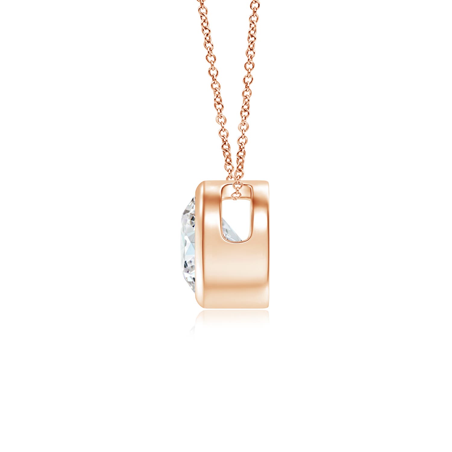 G, VS2 / 1 CT / 14 KT Rose Gold