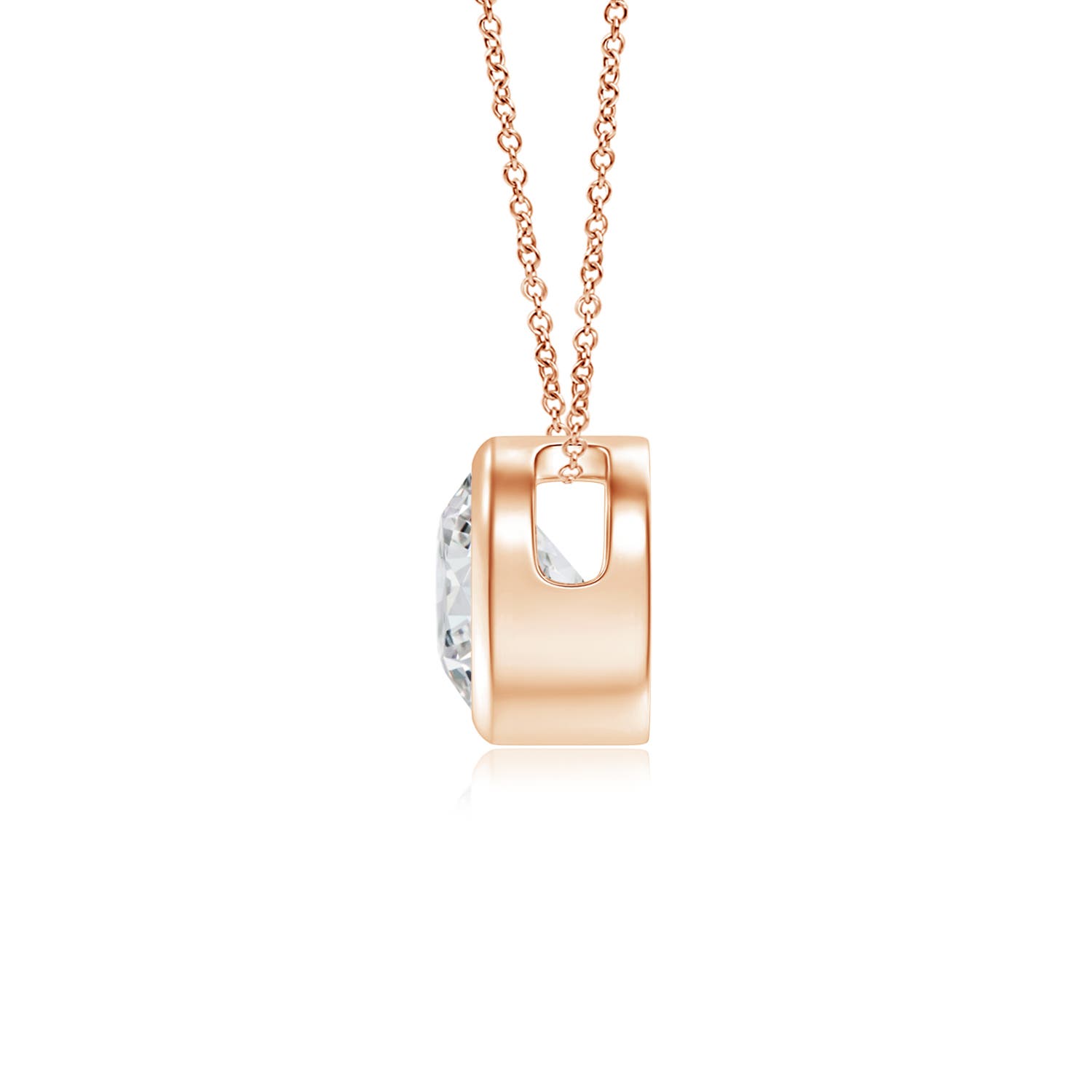 H, SI2 / 1 CT / 14 KT Rose Gold