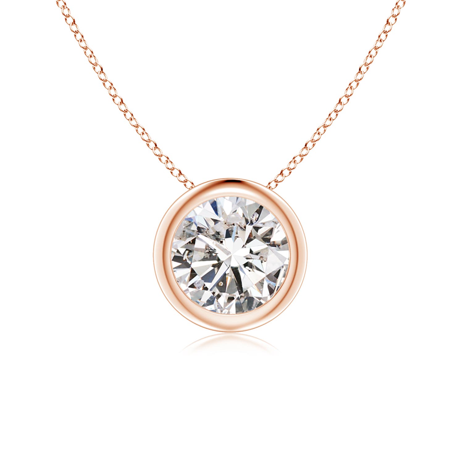 I-J, I1-I2 / 1 CT / 14 KT Rose Gold