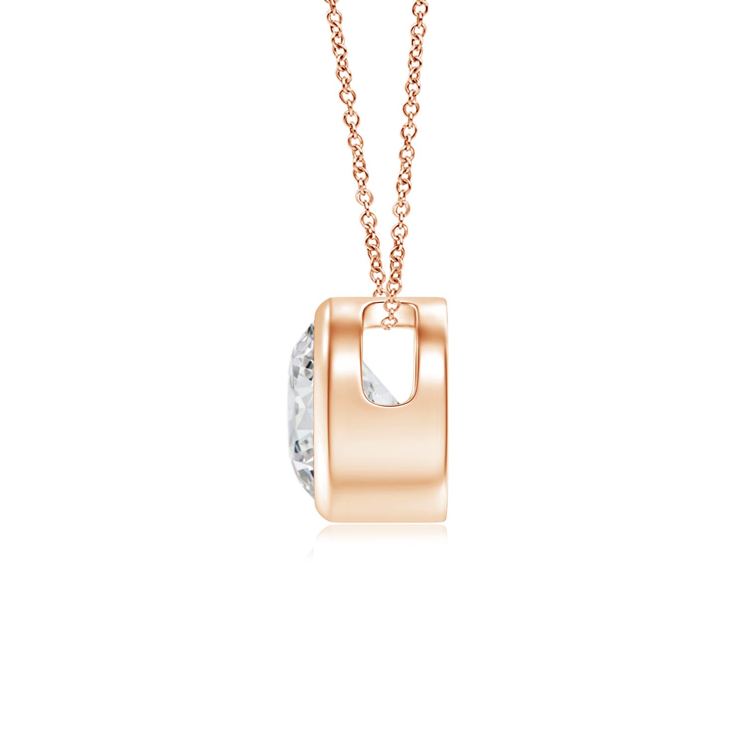 H, SI2 / 1.25 CT / 14 KT Rose Gold