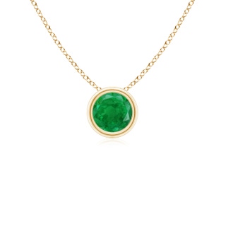 Round AA Emerald
