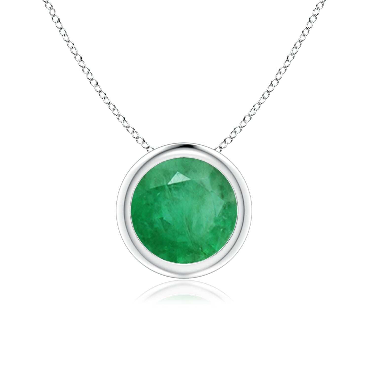 A - Emerald / 1.2 CT / 14 KT White Gold