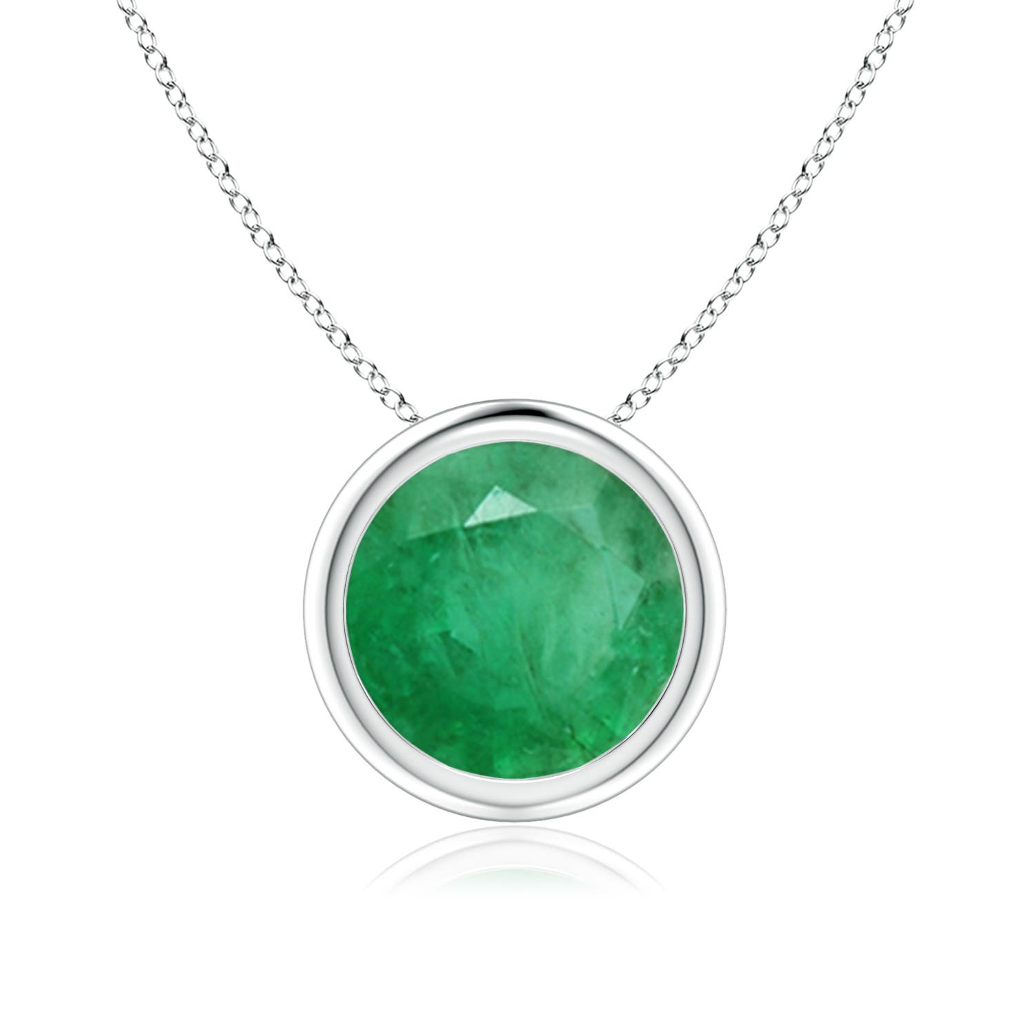 A - Emerald / 1.75 CT / 14 KT White Gold