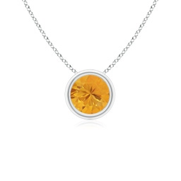 Pendants White Gold Fire Opal Necklaces & Pendants