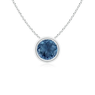 Round A London Blue Topaz