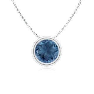 Round A London Blue Topaz