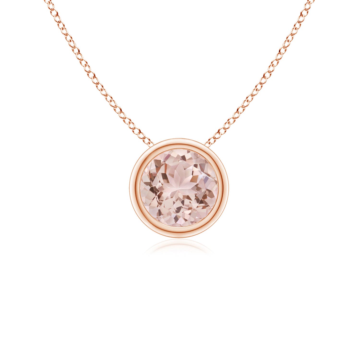 AAA - Morganite / 0.42 CT / 14 KT Rose Gold