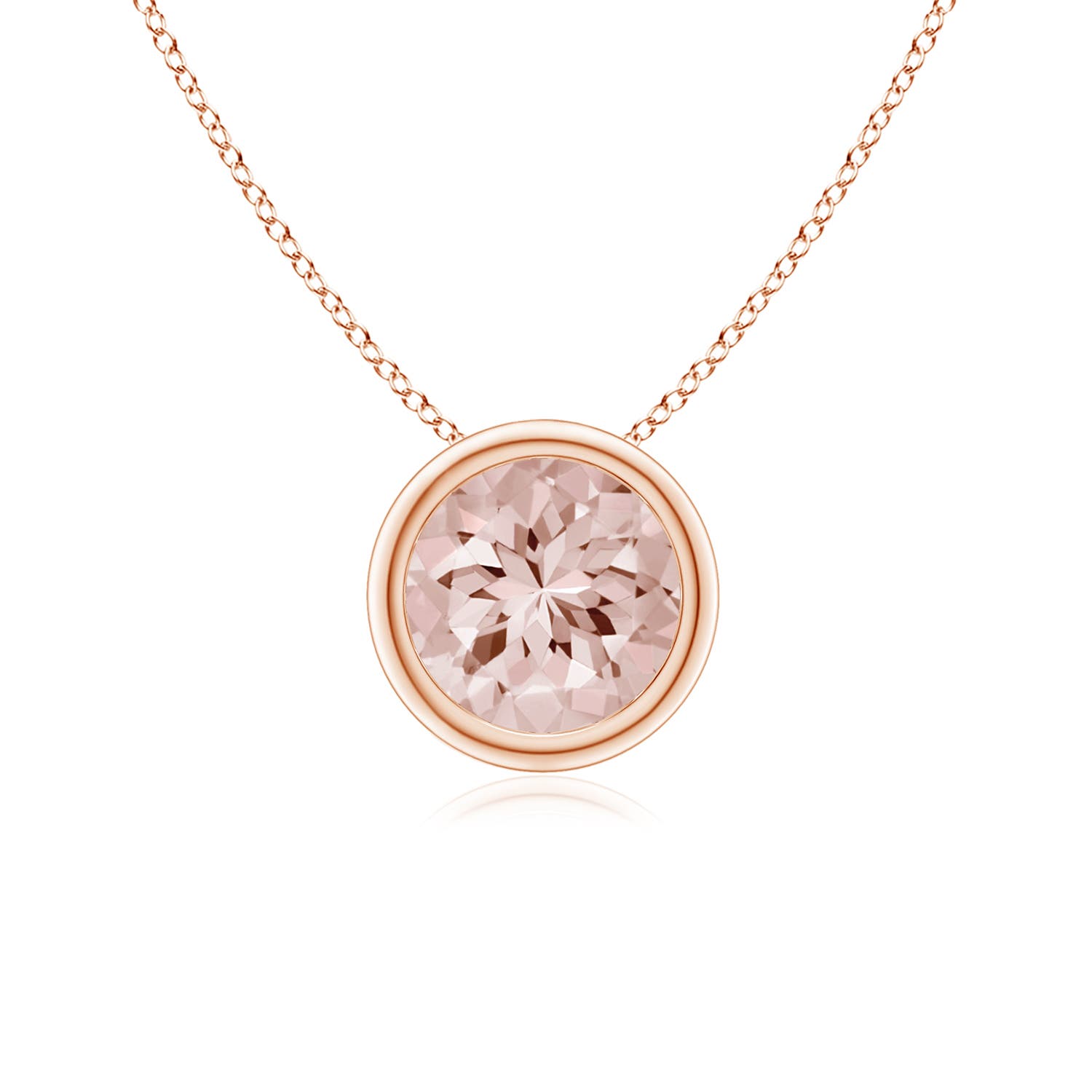 AA - Morganite / 0.7 CT / 14 KT Rose Gold