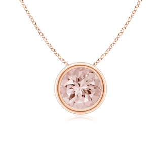 Round AA Morganite
