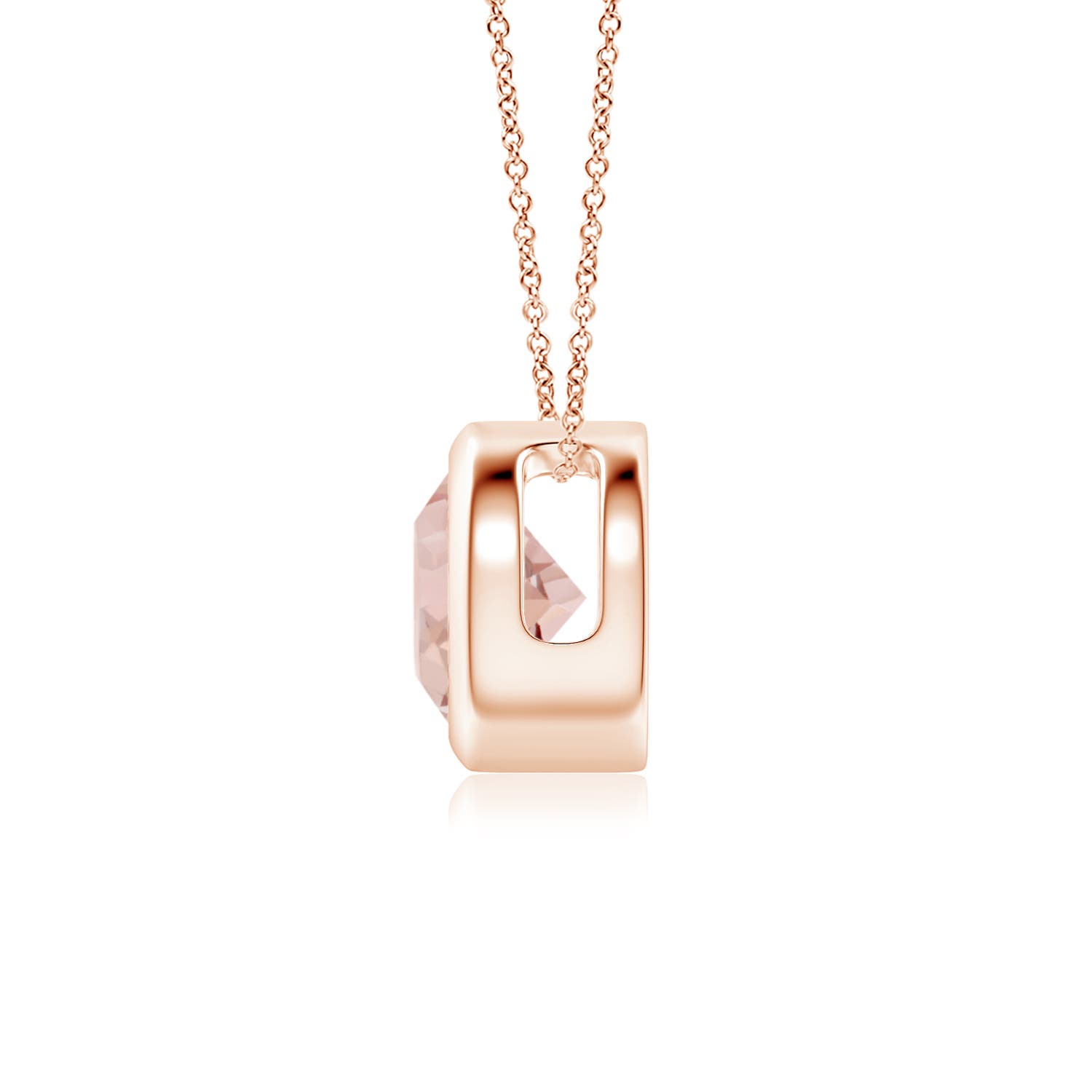 AAA - Morganite / 0.7 CT / 14 KT Rose Gold