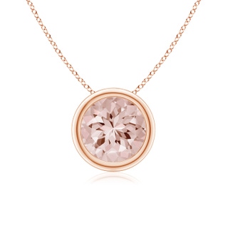 Round AA Morganite