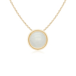 Classic Yellow Gold Moonstone Necklaces & Pendants