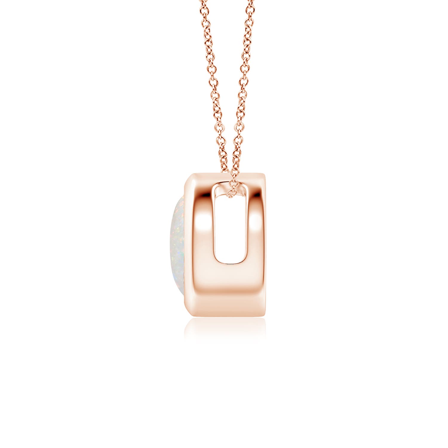 AA - Opal / 0.5 CT / 14 KT Rose Gold