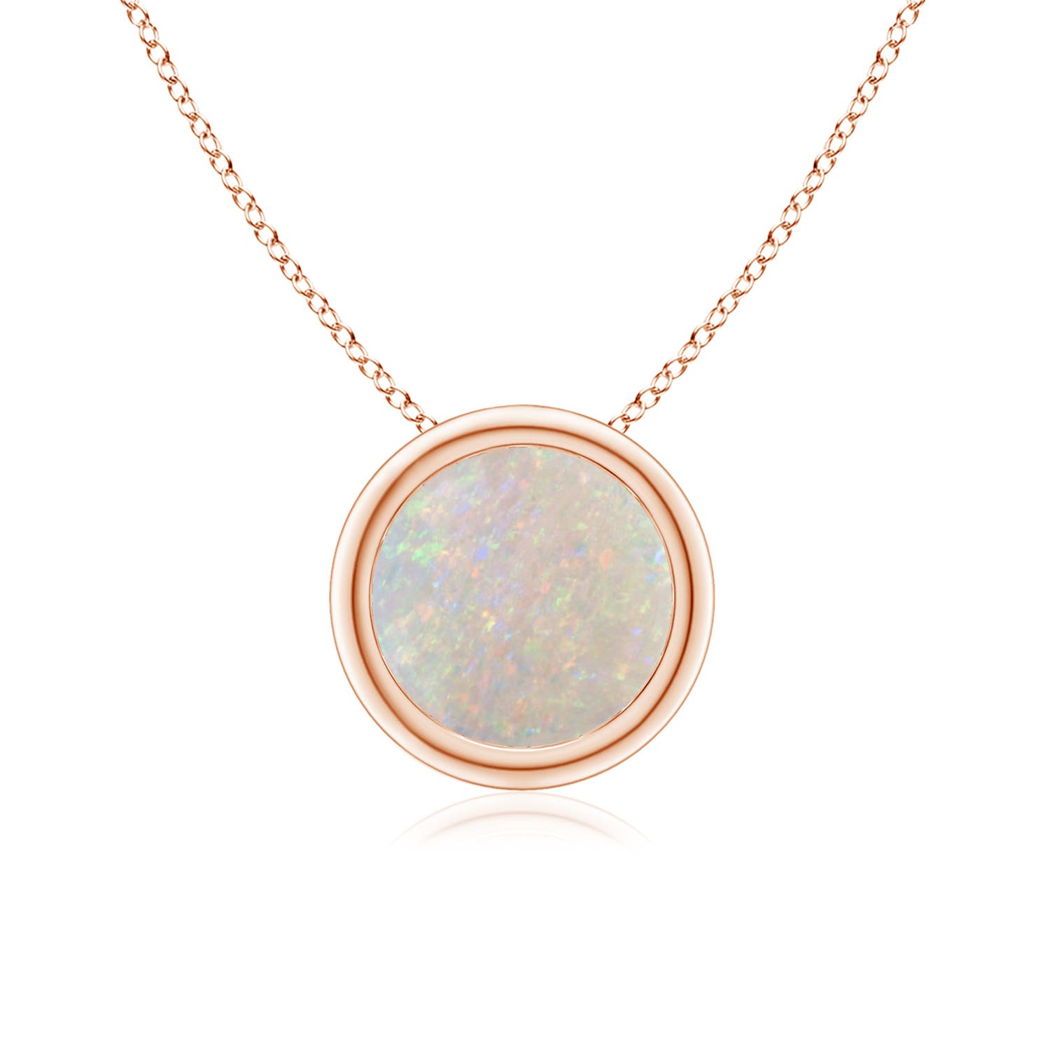 AA - Opal / 0.75 CT / 14 KT Rose Gold