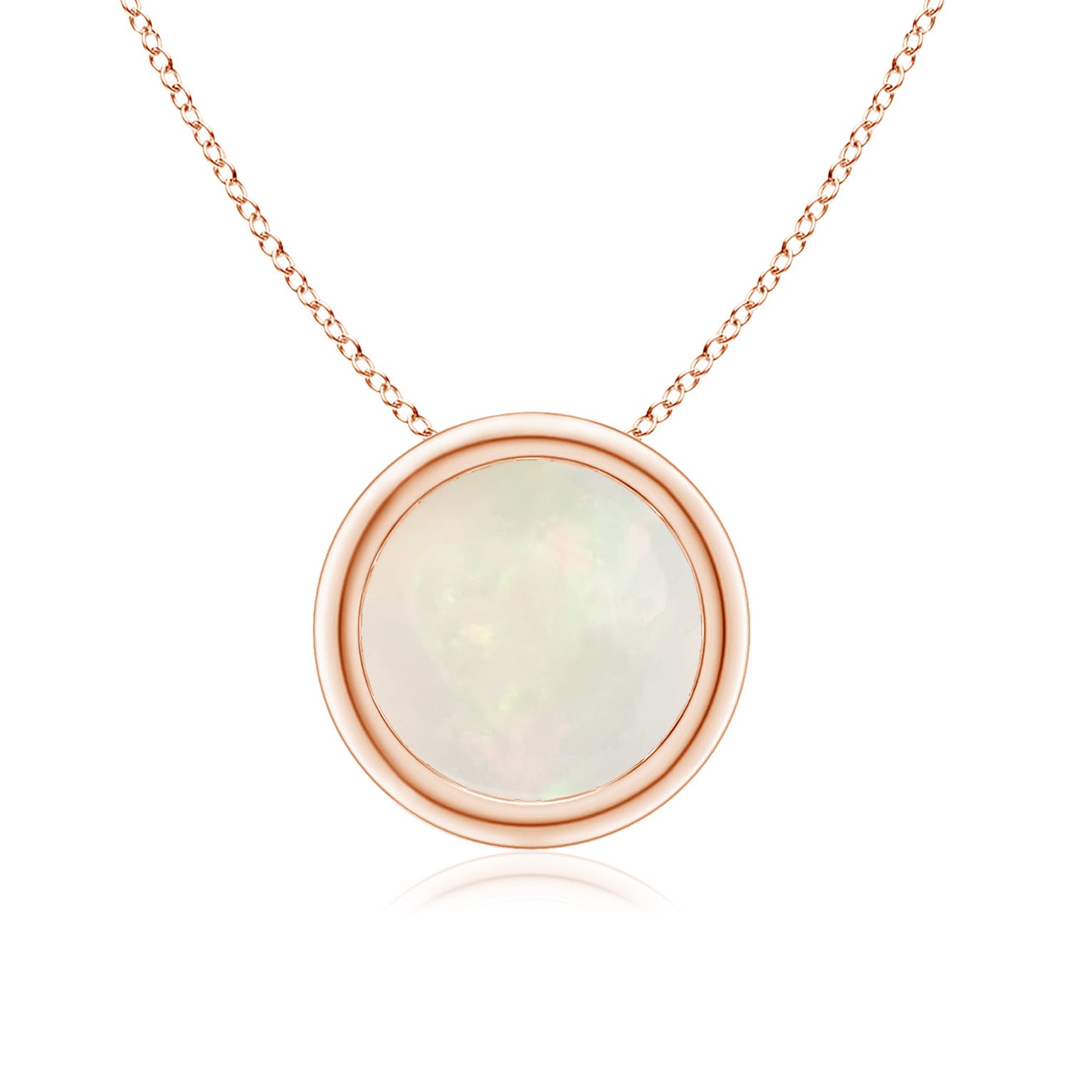 A - Opal / 1.15 CT / 14 KT Rose Gold