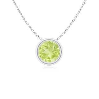 Round A Peridot
