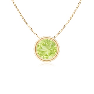Round A Peridot