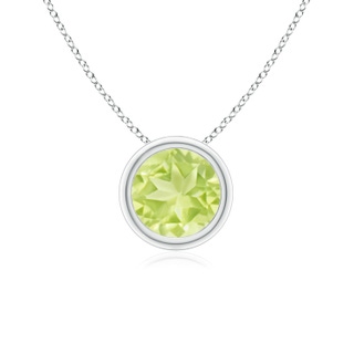 Round A Peridot