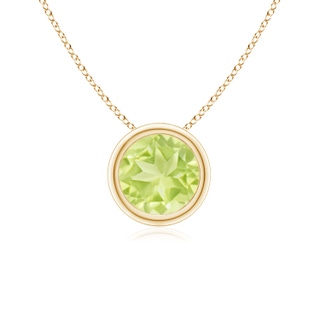 Round A Peridot