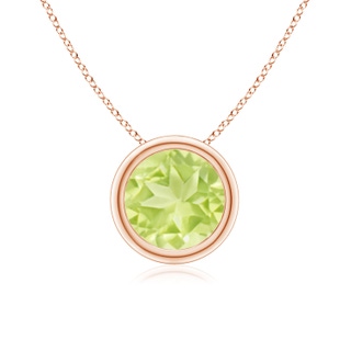 Round A Peridot