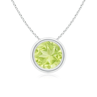 Round A Peridot