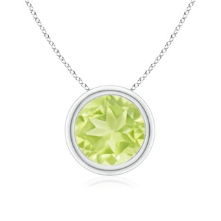 Round A Peridot