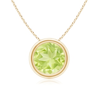 Round A Peridot